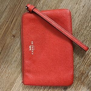 Coach Cornerzip Wristlet Wallet